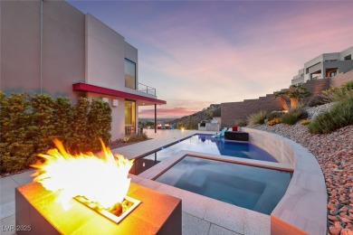 STUNNING STRIP, MOUNTAIN AND CITY VIEWS IN THIS RARE SOUGHT on Dragon Ridge Country Club in Nevada - for sale on GolfHomes.com, golf home, golf lot