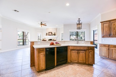 This stunning 5-bdrm, 3.5-bath home has been beautifully on Bentwood Country Club in Texas - for sale on GolfHomes.com, golf home, golf lot