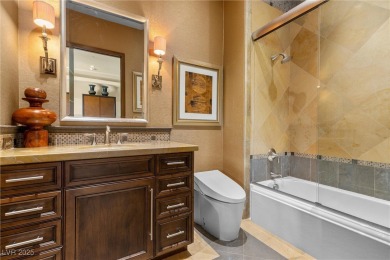Nestled on nearly an acre along the exclusive Southern Highlands on Southern Highlands Golf Club in Nevada - for sale on GolfHomes.com, golf home, golf lot