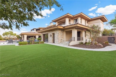 Nestled on nearly an acre along the exclusive Southern Highlands on Southern Highlands Golf Club in Nevada - for sale on GolfHomes.com, golf home, golf lot