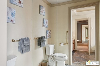 Sophisticated luxury meets timeless elegance in this exceptional on Rancho Las Palmas Country Club in California - for sale on GolfHomes.com, golf home, golf lot