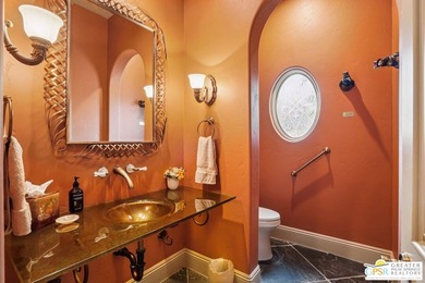 Sophisticated luxury meets timeless elegance in this exceptional on Rancho Las Palmas Country Club in California - for sale on GolfHomes.com, golf home, golf lot