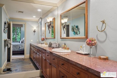 Sophisticated luxury meets timeless elegance in this exceptional on Rancho Las Palmas Country Club in California - for sale on GolfHomes.com, golf home, golf lot