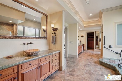 Sophisticated luxury meets timeless elegance in this exceptional on Rancho Las Palmas Country Club in California - for sale on GolfHomes.com, golf home, golf lot