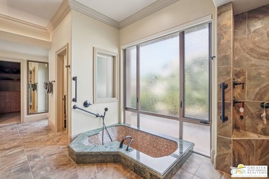 Sophisticated luxury meets timeless elegance in this exceptional on Rancho Las Palmas Country Club in California - for sale on GolfHomes.com, golf home, golf lot