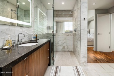 Discover refined living in this rare 2-bedroom, 2.5-bathroom on Mountain Shadows Executive Golf Course in Arizona - for sale on GolfHomes.com, golf home, golf lot