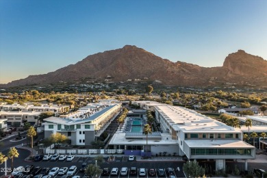Discover refined living in this rare 2-bedroom, 2.5-bathroom on Mountain Shadows Executive Golf Course in Arizona - for sale on GolfHomes.com, golf home, golf lot
