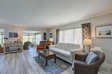 Direct golf course frontage with sweeping views from patio on Barefoot Bay Golf Course in Florida - for sale on GolfHomes.com, golf home, golf lot