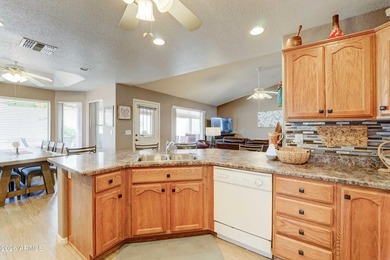 Great opportunity to own this 2BR + Den/3rd BR, 2.5-bath home on Sunland Springs Golf Course  in Arizona - for sale on GolfHomes.com, golf home, golf lot