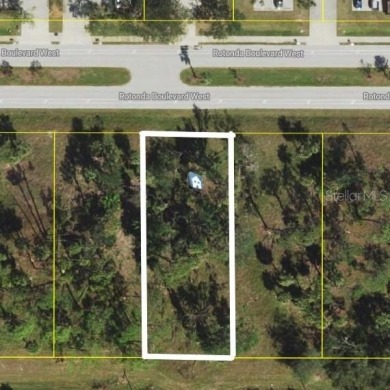 VACANT LOT IN ROTONDA WEST WITH PLENTY OF ROOM FOR A POOL! Back on Rotonda Golf and Country Club The Hills Course in Florida - for sale on GolfHomes.com, golf home, golf lot