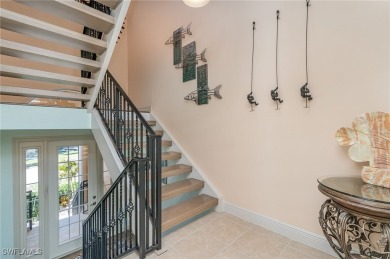 This Valencia Villas at Bay Beach home features nearly 2,800 sq on Fort Myers Beach and Golf Club in Florida - for sale on GolfHomes.com, golf home, golf lot