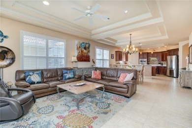 This Valencia Villas at Bay Beach home features nearly 2,800 sq on Fort Myers Beach and Golf Club in Florida - for sale on GolfHomes.com, golf home, golf lot