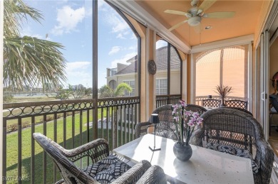 This Valencia Villas at Bay Beach home features nearly 2,800 sq on Fort Myers Beach and Golf Club in Florida - for sale on GolfHomes.com, golf home, golf lot