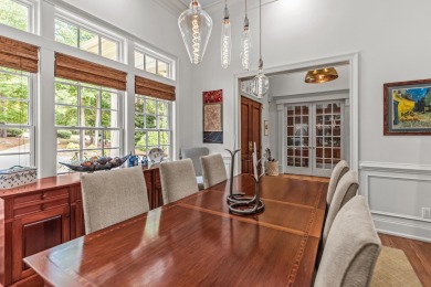 Incredible panoramic golf, green, tee box and creek views of the on Reynolds Lake Oconee - The Oconee in Georgia - for sale on GolfHomes.com, golf home, golf lot