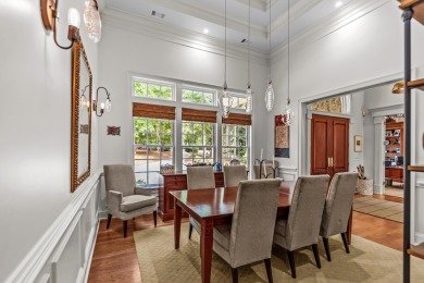 Incredible panoramic golf, green, tee box and creek views of the on Reynolds Lake Oconee - The Oconee in Georgia - for sale on GolfHomes.com, golf home, golf lot