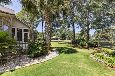 Magnificent all-brick custom home, located on a cul-de-sac on Sea Trail Golf Resort in North Carolina - for sale on GolfHomes.com, golf home, golf lot