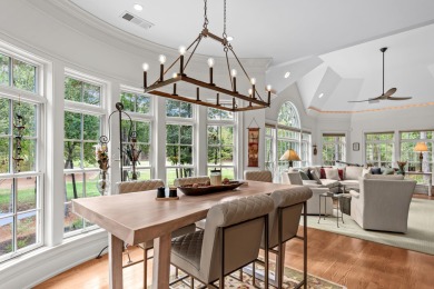 Incredible panoramic golf, green, tee box and creek views of the on Reynolds Lake Oconee - The Oconee in Georgia - for sale on GolfHomes.com, golf home, golf lot