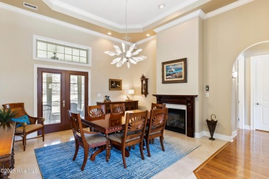 Magnificent all-brick custom home, located on a cul-de-sac on Sea Trail Golf Resort in North Carolina - for sale on GolfHomes.com, golf home, golf lot
