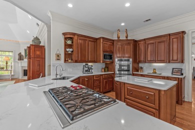 Incredible panoramic golf, green, tee box and creek views of the on Reynolds Lake Oconee - The Oconee in Georgia - for sale on GolfHomes.com, golf home, golf lot