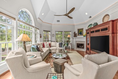 Incredible panoramic golf, green, tee box and creek views of the on Reynolds Lake Oconee - The Oconee in Georgia - for sale on GolfHomes.com, golf home, golf lot