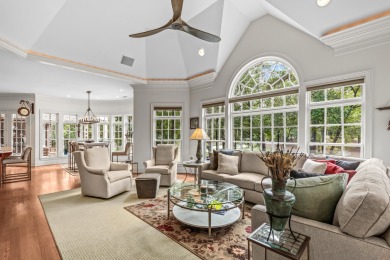 Incredible panoramic golf, green, tee box and creek views of the on Reynolds Lake Oconee - The Oconee in Georgia - for sale on GolfHomes.com, golf home, golf lot