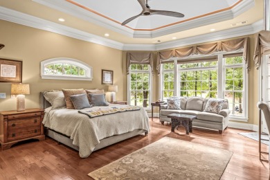 Incredible panoramic golf, green, tee box and creek views of the on Reynolds Lake Oconee - The Oconee in Georgia - for sale on GolfHomes.com, golf home, golf lot