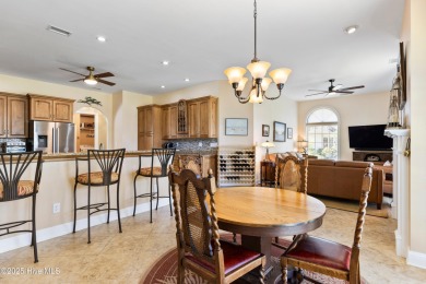 Magnificent all-brick custom home, located on a cul-de-sac on Sea Trail Golf Resort in North Carolina - for sale on GolfHomes.com, golf home, golf lot