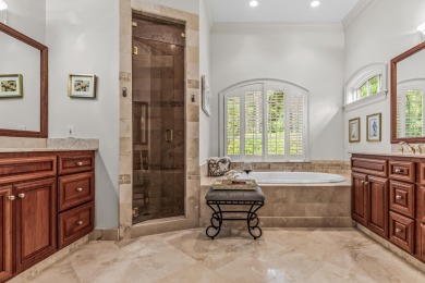 Incredible panoramic golf, green, tee box and creek views of the on Reynolds Lake Oconee - The Oconee in Georgia - for sale on GolfHomes.com, golf home, golf lot