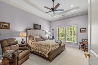 Incredible panoramic golf, green, tee box and creek views of the on Reynolds Lake Oconee - The Oconee in Georgia - for sale on GolfHomes.com, golf home, golf lot