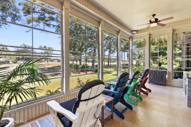 Magnificent all-brick custom home, located on a cul-de-sac on Sea Trail Golf Resort in North Carolina - for sale on GolfHomes.com, golf home, golf lot