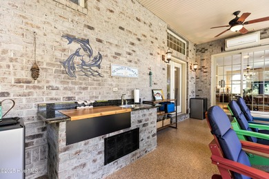 Magnificent all-brick custom home, located on a cul-de-sac on Sea Trail Golf Resort in North Carolina - for sale on GolfHomes.com, golf home, golf lot