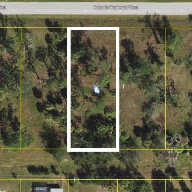 VACANT LOT WITH PLENTY OF ROOM TO ADD A POOL IN ROTONDA WEST! on Rotonda Golf and Country Club The Hills Course in Florida - for sale on GolfHomes.com, golf home, golf lot