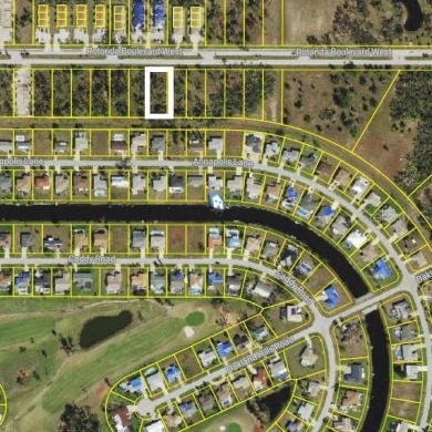 VACANT LOT WITH PLENTY OF ROOM TO ADD A POOL IN ROTONDA WEST! on Rotonda Golf and Country Club The Hills Course in Florida - for sale on GolfHomes.com, golf home, golf lot