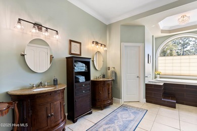 Magnificent all-brick custom home, located on a cul-de-sac on Sea Trail Golf Resort in North Carolina - for sale on GolfHomes.com, golf home, golf lot