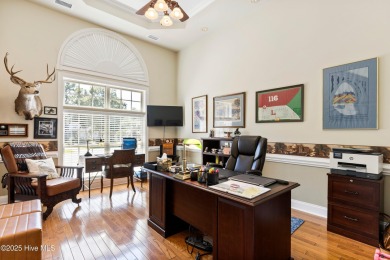 Magnificent all-brick custom home, located on a cul-de-sac on Sea Trail Golf Resort in North Carolina - for sale on GolfHomes.com, golf home, golf lot