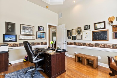 Magnificent all-brick custom home, located on a cul-de-sac on Sea Trail Golf Resort in North Carolina - for sale on GolfHomes.com, golf home, golf lot