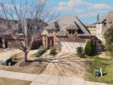 Gorgeous patio home is located on the golf course in the Greens on WestRidge Golf Course in Texas - for sale on GolfHomes.com, golf home, golf lot