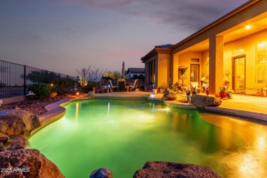 Welcome to your private oasis, perfectly nestled on a premium on Anthem Golf and Country Club  in Arizona - for sale on GolfHomes.com, golf home, golf lot