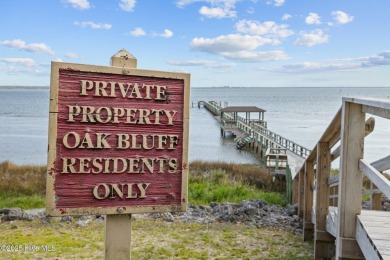 Gorgeous 3 story sound view condo with your Oak Bluff private on Brandywine Bay Golf Club in North Carolina - for sale on GolfHomes.com, golf home, golf lot