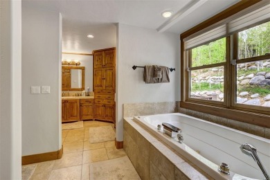 Perched on 2.17 acres with panoramic views of the Tenmile Range on Breckenridge Golf Club in Colorado - for sale on GolfHomes.com, golf home, golf lot