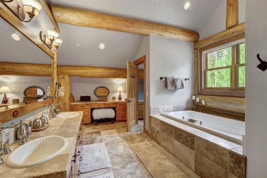 Perched on 2.17 acres with panoramic views of the Tenmile Range on Breckenridge Golf Club in Colorado - for sale on GolfHomes.com, golf home, golf lot