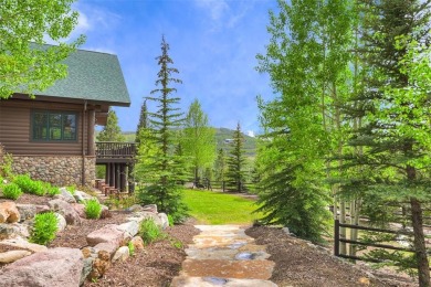 Perched on 2.17 acres with panoramic views of the Tenmile Range on Breckenridge Golf Club in Colorado - for sale on GolfHomes.com, golf home, golf lot