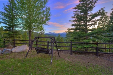 Perched on 2.17 acres with panoramic views of the Tenmile Range on Breckenridge Golf Club in Colorado - for sale on GolfHomes.com, golf home, golf lot