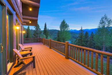 Perched on 2.17 acres with panoramic views of the Tenmile Range on Breckenridge Golf Club in Colorado - for sale on GolfHomes.com, golf home, golf lot