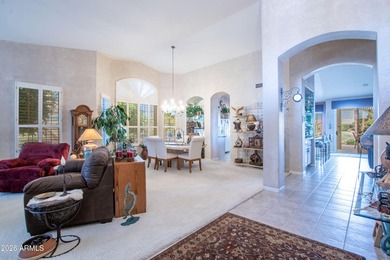 Spacious 3 bed, 2.5 bath home with a 3-car garage sits on a on Eagles Nest at Pebble Creek in Arizona - for sale on GolfHomes.com, golf home, golf lot