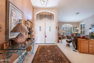 Spacious 3 bed, 2.5 bath home with a 3-car garage sits on a on Eagles Nest at Pebble Creek in Arizona - for sale on GolfHomes.com, golf home, golf lot