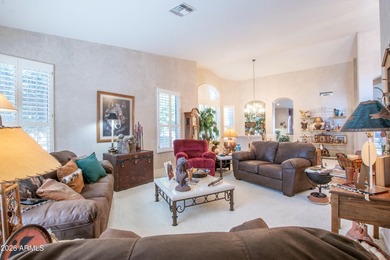 Spacious 3 bed, 2.5 bath home with a 3-car garage sits on a on Eagles Nest at Pebble Creek in Arizona - for sale on GolfHomes.com, golf home, golf lot