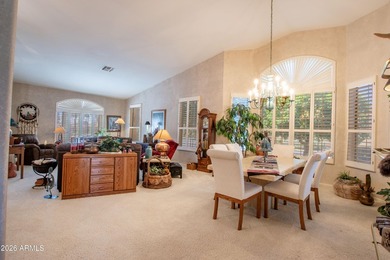 Spacious 3 bed, 2.5 bath home with a 3-car garage sits on a on Eagles Nest at Pebble Creek in Arizona - for sale on GolfHomes.com, golf home, golf lot