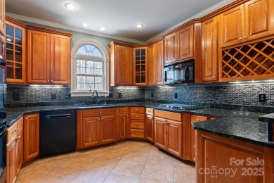 Introducing this stunning 6,000+ square feet, all brick on Rock Barn Golf and Spa in North Carolina - for sale on GolfHomes.com, golf home, golf lot