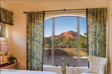 Iconic Sedona Luxury Retreat Backing to National Forest. Step on Sedona Golf Resort in Arizona - for sale on GolfHomes.com, golf home, golf lot